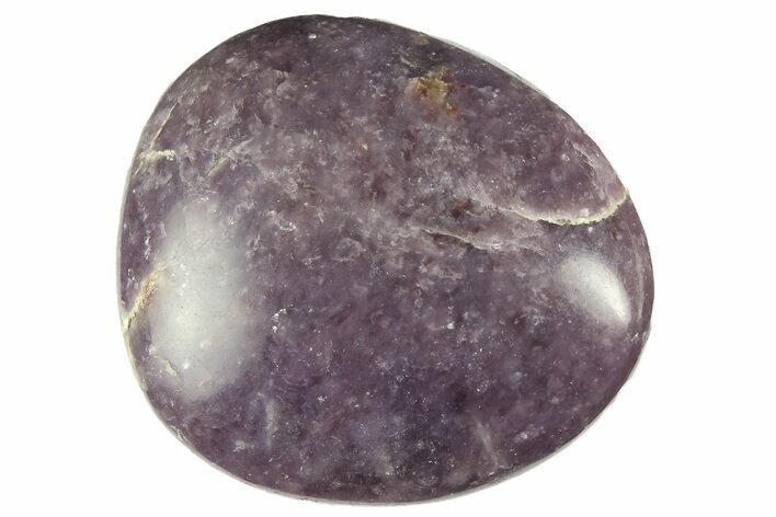 2.2" Sparkly, Purple Lepidolite Palm Stone - Madagascar